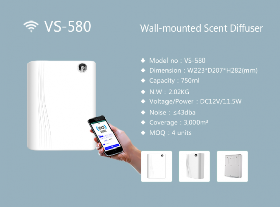 HVAC WIFI Scent Machine New for Hotel