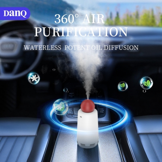 H10-A-2026 car diffuser waterless intelligent diffuser essential oil diffuser nebulizer car smart aroma diffuser