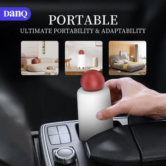 H10-A-2026 car diffuser waterless intelligent diffuser essential oil diffuser nebulizer car smart aroma diffuser