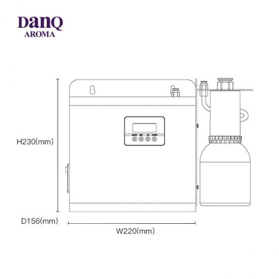 Hotel Lobby Separate Aroma Scent Diffuser Machine HVAC