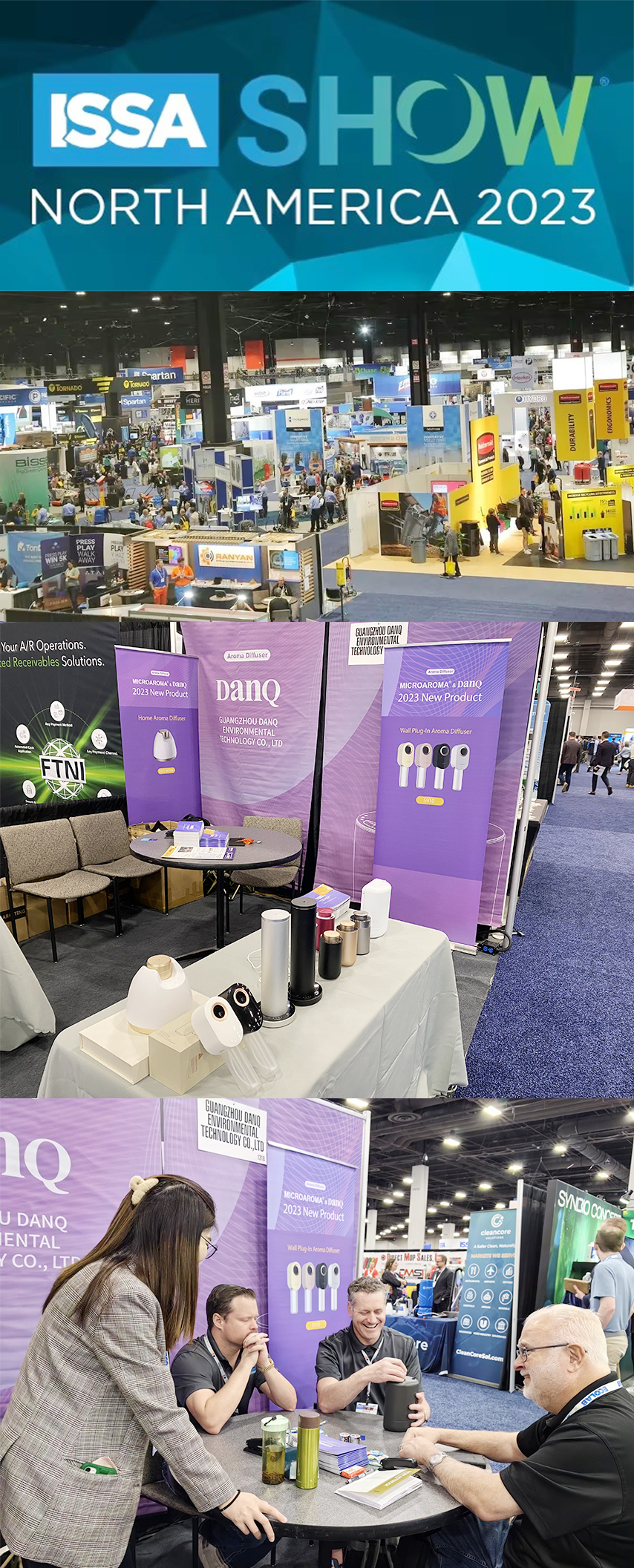 3. DanQ Attended the ISSA Show in Las Vegas