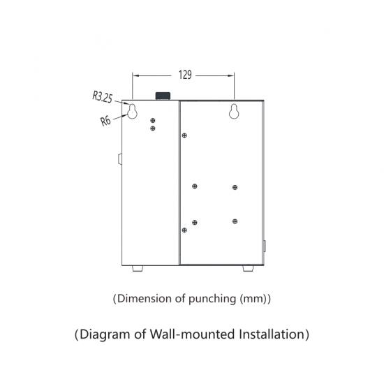 Metal Electric Vapor Oil Scent Diffuser Machine System for small space