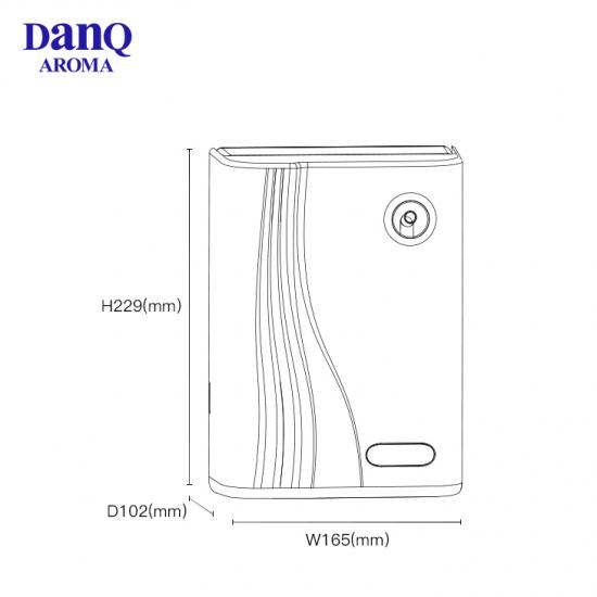 Wall-mounted Aromatherapy Essential Oil Diffuser Machine for Bathroom