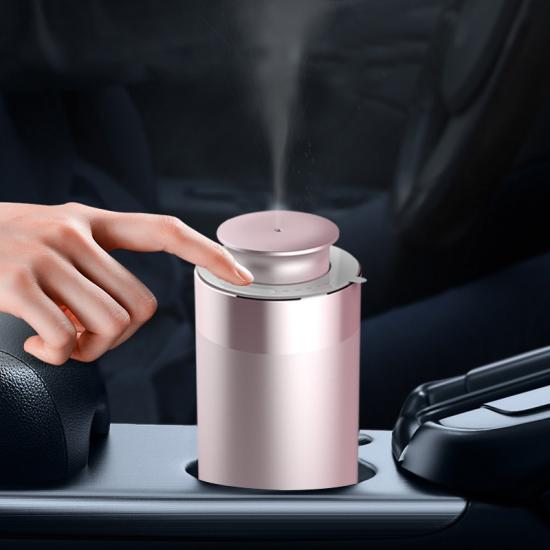 Luxury Aluminum Alloy Car Aromatherapy Diffuser Desktop Diffuser for Home Office
