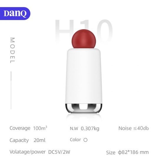 H10-A-2026 car diffuser waterless intelligent diffuser essential oil diffuser nebulizer car smart aroma diffuser